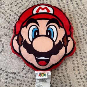 Super Mario Red Plush Pillow